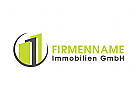 Immobilien Logo, Architektur Logo, Bau Logo