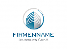 Immobilien Logo, Architektur Logo, Bau Logo