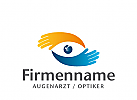 Logo, Auge, Hnde, Augenarzt, Optiker