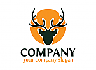 Hirsch Logo, Jagd Logo, Tier, Wald, Camping,Firma Logo, Unternehmen Logo, Beratung Logo, Logo, Grafikdesign, Design, Branding